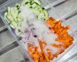Foto langkah ke 6 dari resep Nasi Hujan Panas Khas Malaysia.
