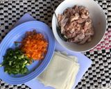 Foto langkah ke 2 dari resep Pangsit/Dimsum Udang dan Ayam.