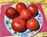 Foto del paso 1 de la receta Tomates rellenos en base de salmorejo