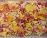 Foto del paso 5 de la receta Patatas con Bacon y Jamón York gratinado con Bechamel