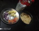 रोटी टॉर्टिला(Roti tortella recipe in hindi) रेसिपी चरण 1 फोटो