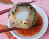 Hình bước làm 4 của món CHẢ cuốn ở Bình Thuận