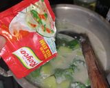 Foto langkah ke 4 dari resep Bobor Bayam Labu Siam.