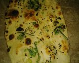 A picture of step 14 of Garlic butter naan.