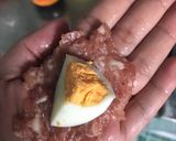 รูปขั้นตอนการทำที่ 3 ของ หมูก้อนห่อไข่ (อาหารเด็ก)