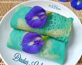 Foto langkah ke 6 dari resep 969. Dadar Gulung Biru Telang, Tanpa Santan, Praktis & Ekonomis.