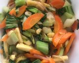 Foto langkah ke 4 dari resep Cah Sayur Saos Tiram.
