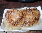 Foto del paso 5 de la receta: Chuletas de cerdo a la plancha con papas salteadas y pimientos asados