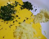 A picture of step 1 of Squid (Calamari) Coconut Masala.