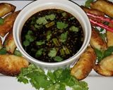A picture of step 4 of Mike's Potsticker Dipping Sauce.