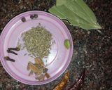 A picture of step 1 of Kathal do pyaaza.