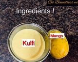 A picture of step 1 of Stuffed Mango Kulfi.