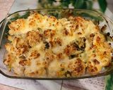 Une image de l'étape 4 de Gratin de choux-fleurs et brocoli rapide.