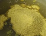 A picture of step 6 of Mutton haleem/daleem.