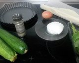 Foto del paso 1 de la receta: Tarta salada de calabacín y albahaca
