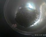 A picture of step 3 of Oreo chocolate milk shake.