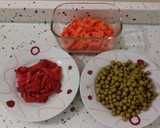 Foto del paso 2 de la receta: Berenjenas rellenas y salteado gourmet