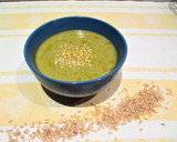 Foto del paso 6 de la receta: Crema de arroz integral con col rizado - veggie