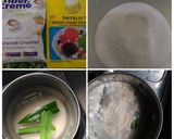 Foto langkah ke 1 dari resep Agar agar Vegan 3 Lapis.