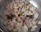 A picture of step 2 of Shahi paneer.