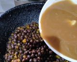 A picture of step 4 of Memoni Aloo Choley.