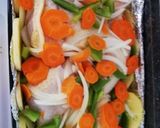 Foto del paso 3 de la receta: Pollo al horno con papas