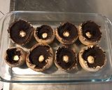Une image de l'étape 3 de Champignons farcis anchois parmesan et câpres italiennes.
