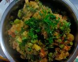 आलू मटर की चाट (aloo matar ki chaat recipe in Hindi) रेसिपी चरण 5 फोटो