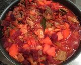 A picture of step 7 of Borscht.