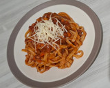Foto langkah ke 5 dari resep Fettuccine Bolognese.