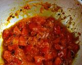 A picture of step 3 of Sev Tameta nu Shak - 10 minutes Gujarati dinner sabji (with roti).