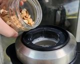 Hình bước làm 3 của món Sữa đậu nành + đậu phộng rang🥜🥜🥜🍶🍶🍶