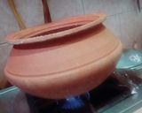 A picture of step 4 of Katwa gosht.
