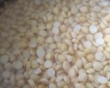 A picture of step 1 of Holige(puranpoli).