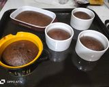 صورة لخطوة 3 من وصفة كيكة الحلم بشكولاطة الطلي
