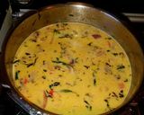 A picture of step 2 of Mushroom Biryani.