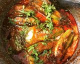 A picture of step 8 of Parwal Butter Masala.