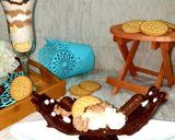 A picture of step 4 of ChocoNut Delight(in handmade chocolate tray).