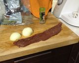 Foto del paso 1 de la receta: Solomillo de jabalí trufado