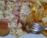 Foto del paso 9 de la receta: Milanesa a la napolitana con papas fritas y huevo