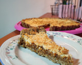 Foto del paso 6 de la receta: Tarta integral saludable de coco y dulce de leche super fácil!