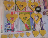 A picture of step 4 of Heart shape Cookie.