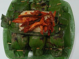 Nasi Bakar isi Tongkol