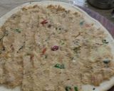 A picture of step 4 of Shami fried roll bites.