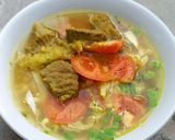 Foto langkah ke 2 dari resep 110. Soto Bening Daging Simpel.