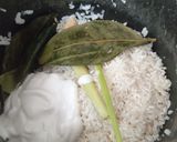 Foto langkah ke 2 dari resep Nasi Bakar Isi Sei Tuna Pedas.