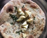 A picture of step 5 of Amritsari kulcha.