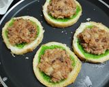 A picture of step 12 of Pani puri bruschetta.