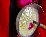 A picture of step 3 of Sabudaana kesari kheer.
