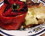 Foto del paso 5 de la receta: Pimiento relleno con pastel de papas